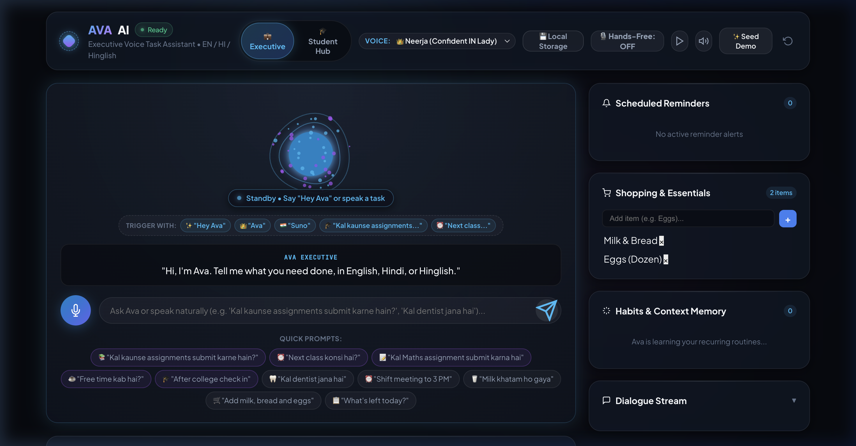 EDUVOICE AI Assistant