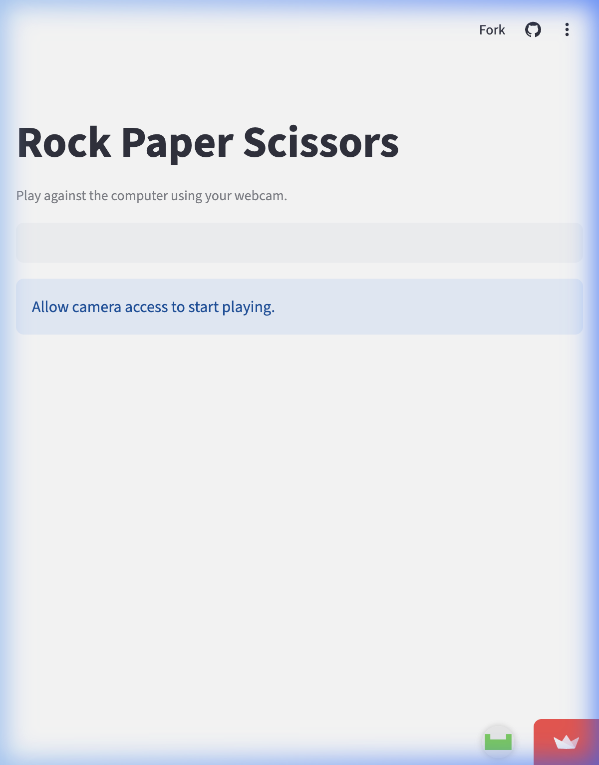 Stone Paper Scissors (OpenCV)